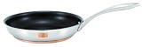 Kitchen & Housewares : Marco Pierre White Stainless Steel with Copper Base 24cm Non Stick Fry Pan