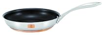 Marco Pierre White Stainless Steel with Copper Base 24cm Non Stick Fry Pan