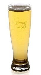 Engraved 22 oz. Pilsner Glass - Free Engraving