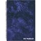 A4 Leather Look Wiro Notebook