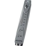 Power Sentry 7-Outlet 1200-Joule TV and VCR Surge Protector
