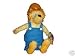 Search : Berenstain Bears : Papa Bear 13" Plush Figure Doll Toy