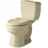 American Standard 2839.016.021 Titan Pro Right Height Elongated Toilet, Bone