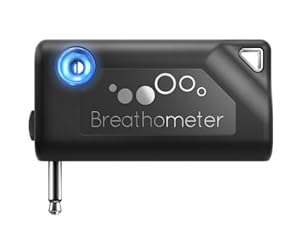 Breathometer A01 Smartphone Breathalyzer for IOS and Android, Black