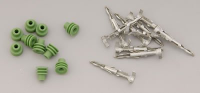 MSD Ignition 8190 Weathertight Replacement Pins and Seals - Pack of 10