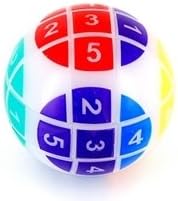 Rubik's Cube Puzzle Round Ball Magic Puzzle Toy with Numbers