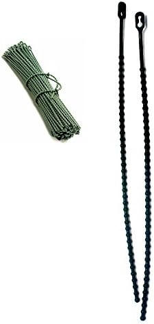 Home and Garden Heavy Duty General Purpose 15" Lock Ties (Bundle of 25)