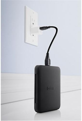 iBattz 9,000mAh Mojo Battstation Aqua Power Pack for Smartphones - Retail Packaging - Black
