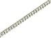 1/2 Bezel Round Spiral Link Diamond Tennis Bracelet