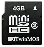 Twinmos miniSDHCカード 4GB SD変換アダプター付属
