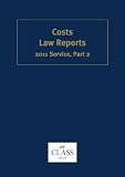 Costs Law Reports 2011/2 (Cost Law Reports)