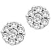 14kt. White Gold, 1/6 ct. tw. Diamond Fashion Earrings