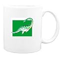 Mug with dinosaur, reptile, sea, prehistoric, plesiosaurus
