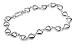 Sterling Silver Heart Bracelet by Zina, 7.5