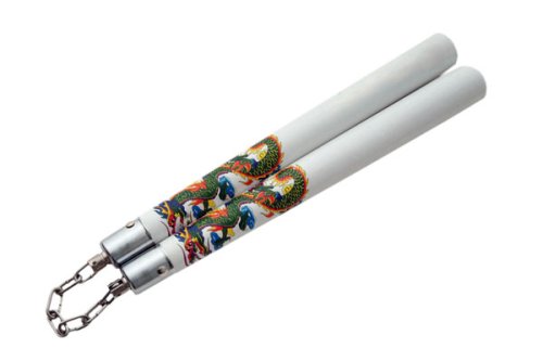 WHITE DRAGON NUNCHUCK