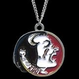 Florida State Seminoles Logo Pendant on Chain (Set of 2)