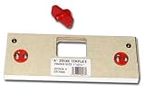 Templaco ST-146A Strike Template Only 1 x 2-1/4 w/ Full Lip