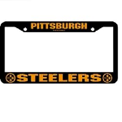 Pittsburgh Steelers NFL Chrome License Plate Frame