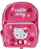 Flora Sanrio Hello Kitty School Backpack - Mid size School Bag