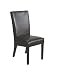 4 PCS set CAPPUCCINO Brown Leather Dining Chairs - MD-002 BN