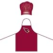 Arizona Cardinals NFL Barbeque Apron and Chef's Hat