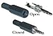 3.5mm Stereo Male Plastic Connector