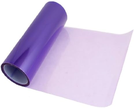 Purple Overlays Vinly Film Sticker Roller 381" x 11.8" for Head Light