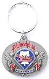 Philadelphia Phillies Oval Pewter Keychain