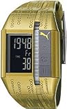 PUMA Men's PU910501007 Cardiac II Metallic Gold Heart Rate Monitor Watch