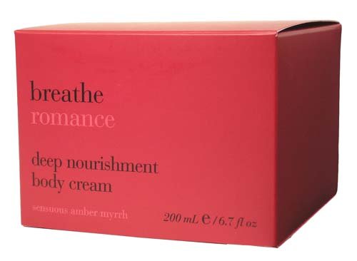 Bath & Body Works Breathe Romance Deep Nourishment Body Cream - Sensuous Amber Myrrh 6.7 oz