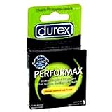 Durex Performax Climax Control Lubricated Latex Condoms 3 Ea/Pack, 6 Pack