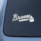 Atlanta Braves - Car, Truck, Notebook, Vinyl Decal Sticker #2367 | Vinyl Color: White