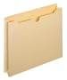 Globe-Weis 30359 100% Recycled Manila File Jacket, 2-Inch Expansion, Double Top, Letter Size (12-Pack)