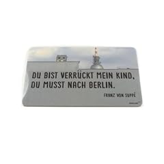Sticky Jam Fr�hst�cksbrettchen Du bist verr�ckt mein Kind du musst nach Berlin