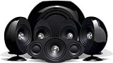 KEF KHT 3005 - Home theater speaker system - high-gloss black