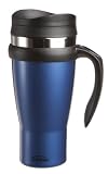 Trudeau Drivetime Travel Mug, Pearlescent Blue