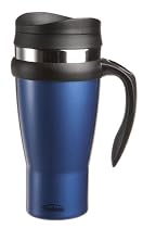 Trudeau Drivetime Travel Mug, Pearlescent Blue
