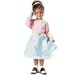 TODDLER 50s Poodle Skirt Costume Cutie (Glasses, headband, shoes and socks not included)