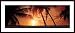 Florida Sunset, A, Art Poster with Wood Frame, poster size: 54.33 x 18.9