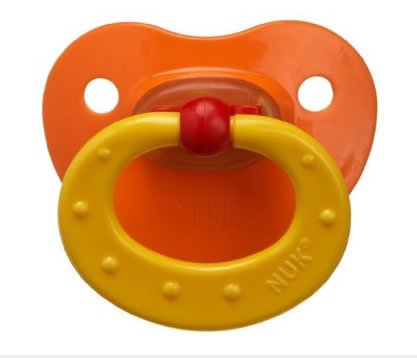 31HY6q0aTeL Baby Pants Adult Pacifier   Orange