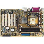 Electronics : ASUS P4V8X-X - Motherboard - ATX - P4X533 - Socket 478 - UDMA133, SATA (RAID) - Ethernet - 6-channel audio