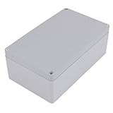 uxcell ジャンクションボックス　接続箱　防水密閉型　ケーブルコネクタ　表面実装　プラスチック　グレー