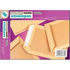 Board Backed Umschl�ge 229 x 162mm - Packung mit 25 St�ck