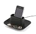 Mobi Cell Phone Ipod Mp3 Player Charging Station Coin Dish Black