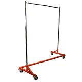 Rolling Garment Z Rack