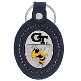 Large College Large Key Chain - Georgia Tech Yellow Jackets