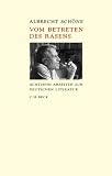 Vom Betreten des Rasens. Siebzehn Reden über Literatur