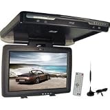 Pyle PLRTD175 17-Inch Flip-down Monitor and DVD Player with Wireless FM Modulator and TV Tuner