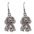Valentine Gift Earrings Sterling Silver From India 1.75 inches (ers212a)