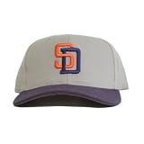 San Diego Padres MLB Adjustable Velcro Strap Classic Hat - Grey